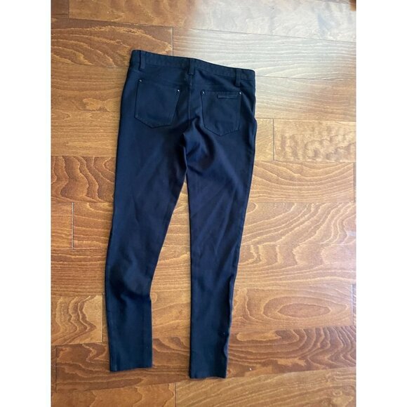 Joes Jeans Ponte Skinny Jegging Mid Rise Zip Fly Stretch Pockets Black Sz 29 - Picture 3 of 6